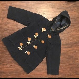 Mini Boden wool blend pea coat